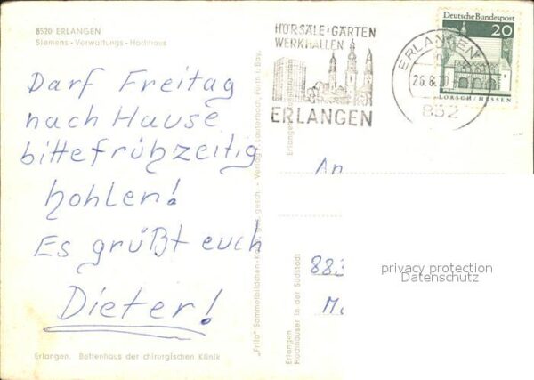 Erlangen Siemens Verwaltungshochhaus – Bild 2