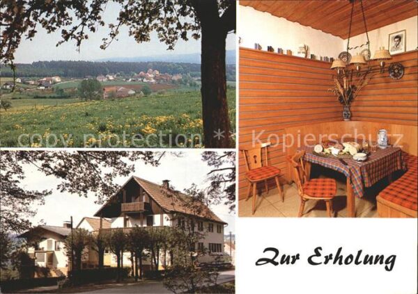 Elsbach Odenwald Wildgaststätte Zur Erholung
