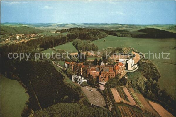 St Wendel Fliegeraufnahme Missionshaus Museum Wen