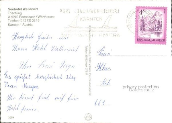 Poertschach Woerthersee Seehotel Wallerwirt – Bild 2