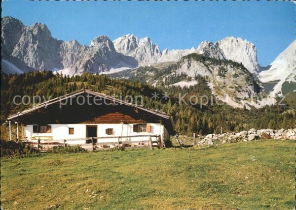 Wilder Kaiser Wochenbrunnalm Gruttenhütte