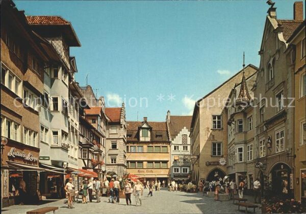 Lindau Bodensee Hauptstrasse Fussgängerzone