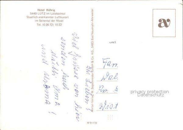 Luetz Luetzbachtal Hotel Röhrig – Bild 2