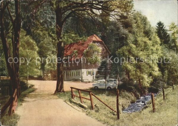 Baerenfels Erzgebirge HOG Restaurant Putzmühle im Böbeltal