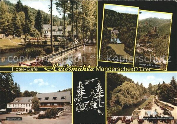 Manderscheid Eifel Hotel Cafe Heidsmühle