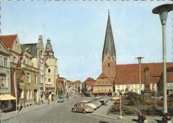 Eutin alter Markt mit Michaeliskirche