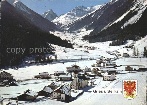 Gries Sellrain mit Lisenser Fernerkogel