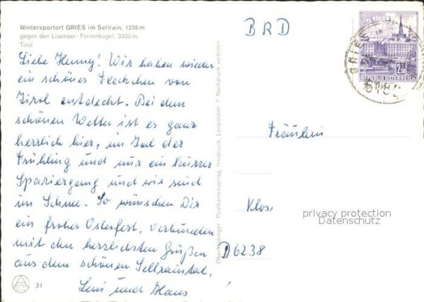 Gries Sellrain mit Lisenser Fernerkogel – Bild 2
