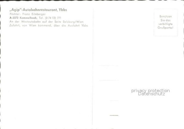 Ybbs Donau Autobahn-Restaurant Agip – Bild 2