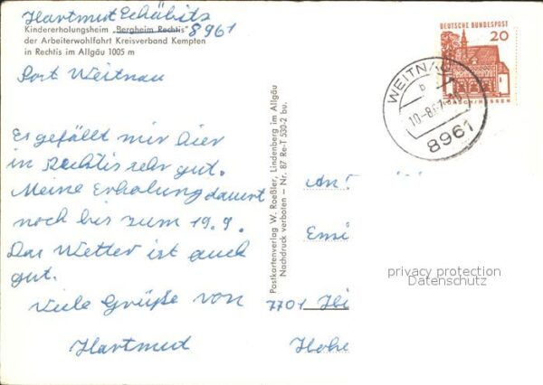 Rechtis Fliegeraufnahme Kindererholungsheim – Bild 2