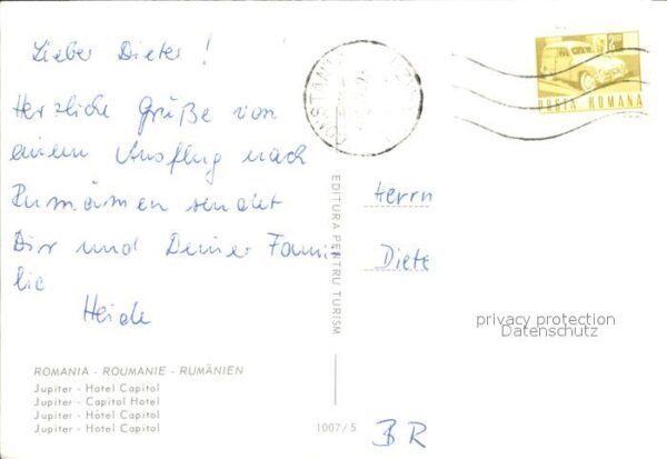 Rumaenien Jupiter Hotel Capitol – Bild 2