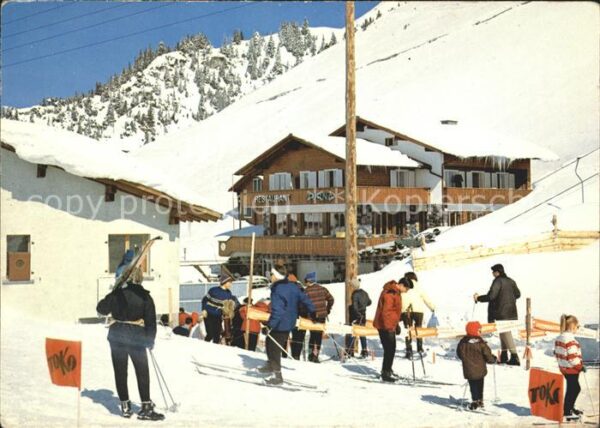 Malbun Talstation Sessellift Malbun Sareisergr