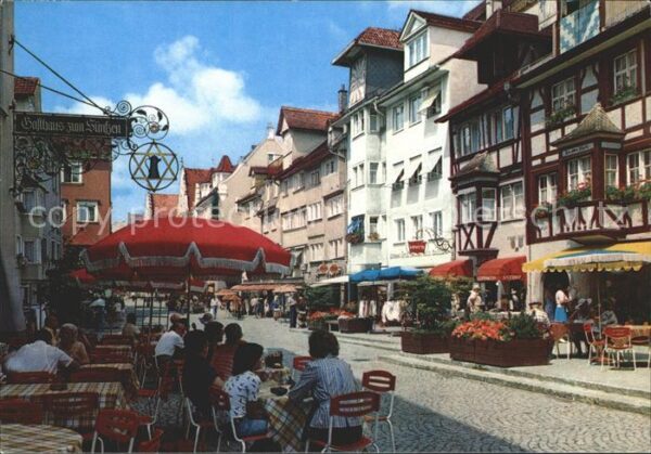 Lindau Bodensee Hauptstrasse Fußgängerzone