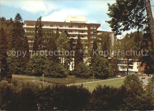 Bad Wildungen Kurbad Sanatorium Kurpark