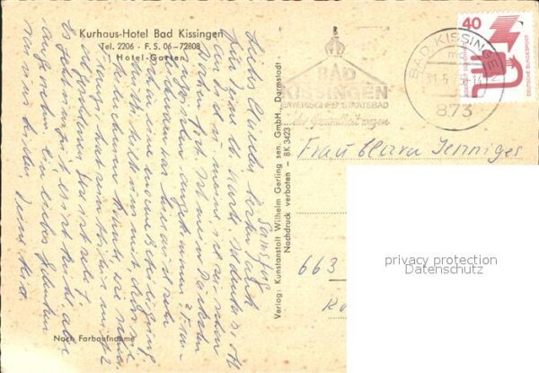 Bad Kissingen Kurhaus Hotel – Bild 2