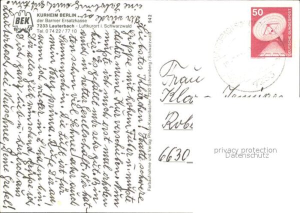 Lauterbach Schwarzwald Haus Berlin Kurheim – Bild 2