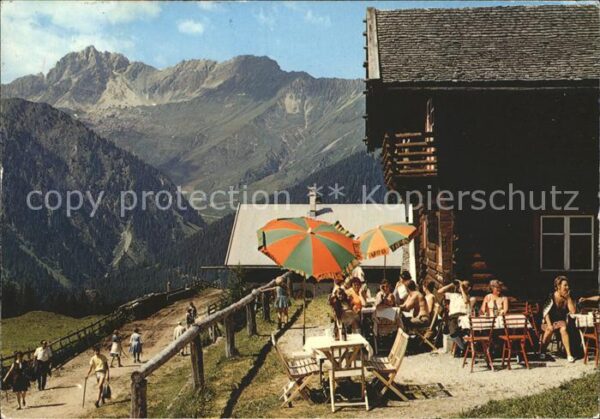 Lanersbach Höllensteinhütte mit Kalkwandspitze Zil