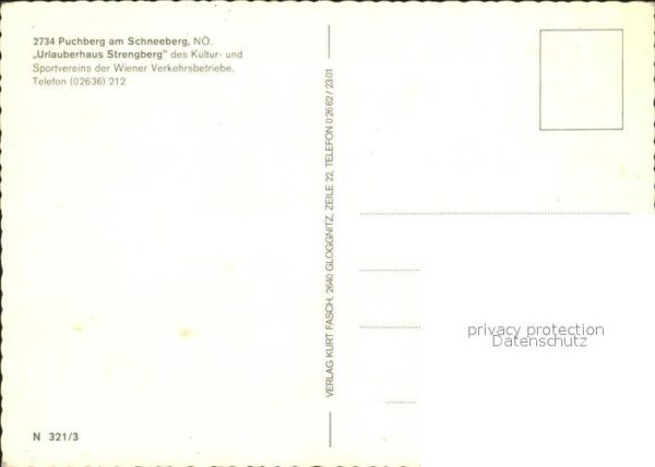 Puchberg Schneeberg Urlauberhaus Strengberg – Bild 2