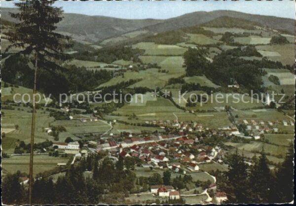 St Leonhard Villach Fliegeraufnahme im Lavanttale