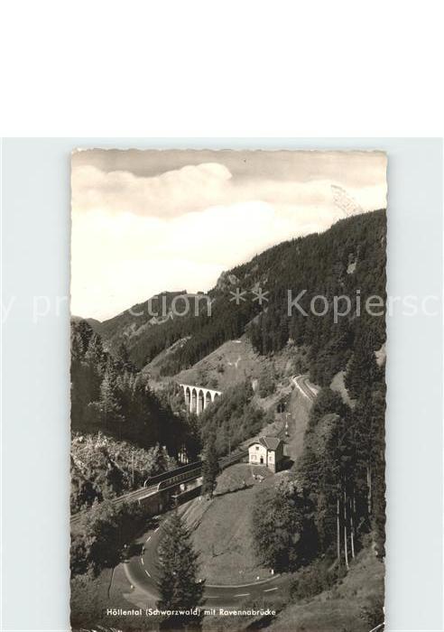 Hoellental Schwarzwald Ravennabrücke