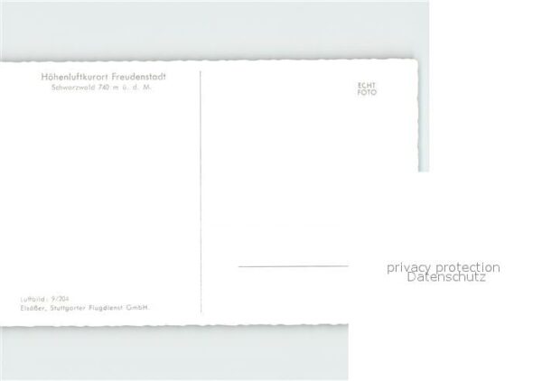 Freudenstadt Fliegeraufnahme – Bild 2