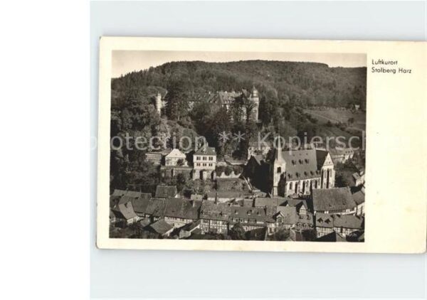 Stolberg Harz Blick von Lutherbuche