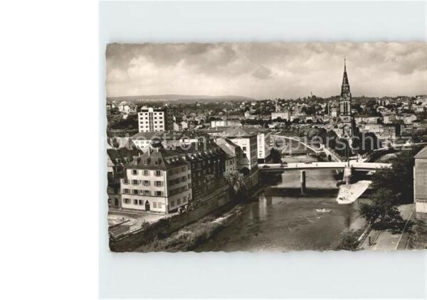 Pforzheim Teilansicht Brücke