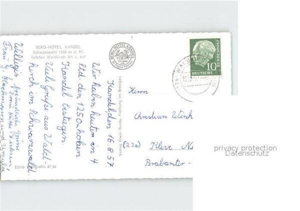Kandel Waldkirch Breisgau Unterglottertal St Peter Kandelpyramide – Bild 2