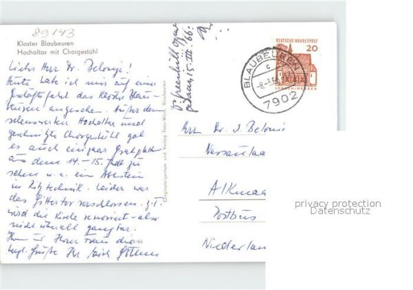 Blaubeuren Kloster Hochaltar Chorgestühl – Bild 2
