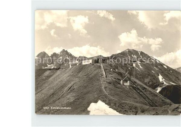Kanzelwand Kanzelwandbahn Widderstein Riezlern
