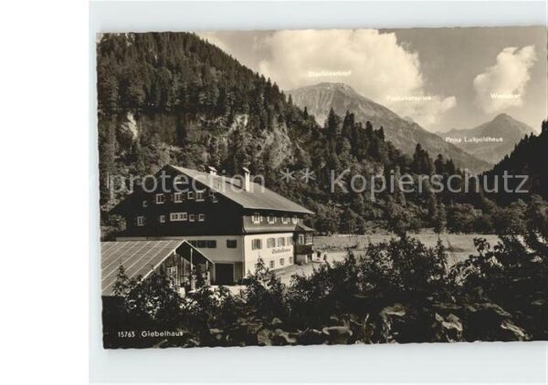 Hinterstein Bad Hindelang Glasfelderkopf Fuchskarspitze Wiedemer