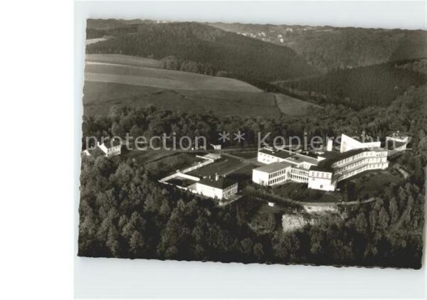 Ennepetal Sanatorium Königsfeld Fliegeraufnahme
