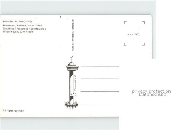 Rotterdam Panorama Euromast – Bild 2