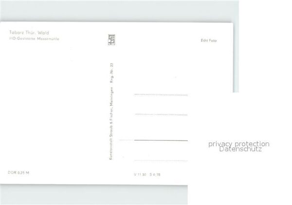 Tabarz HO Gaststätte Massemühle – Bild 2