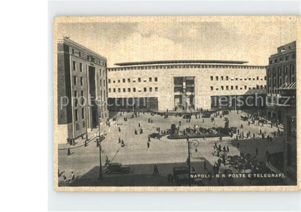 Napoli Neapel Poste Telegrafi
