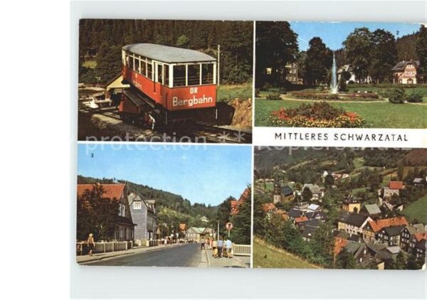 Schwarzatal Obstfelderschmiede Bergbahn Meuselbach