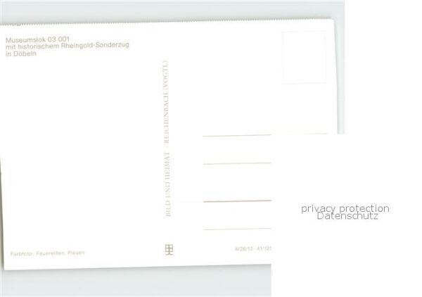 Doebeln Museumslok Rheingold Sonderzug – Bild 2