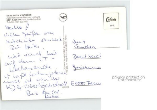 Kirchaehr Westerwald Jugendhaus Diözese Limburg – Bild 2