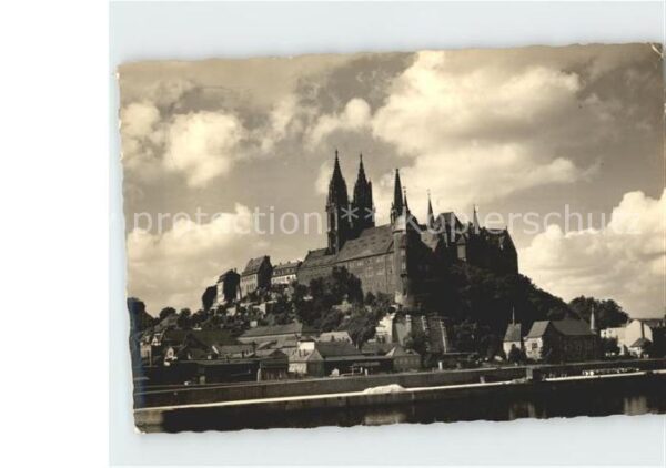 Meissen Elbe Sachsen Schloss
