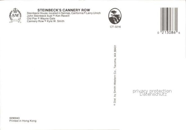 Salinas Steinbeck`s Cannery Row – Bild 2