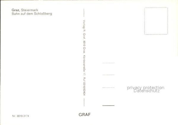 Graz Steiermark Bahn auf den Schlossbertrg – Bild 2