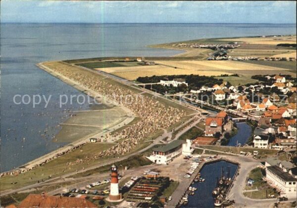 Buesum Nordseebad Fliegeraufnahme