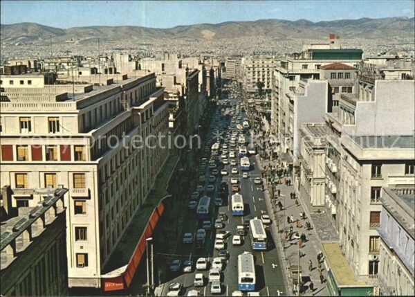 Athen Griechenland Universitätsstrasse