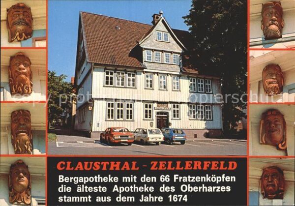Clausthal-Zellerfeld Bergapotheke Fratzenköpfen