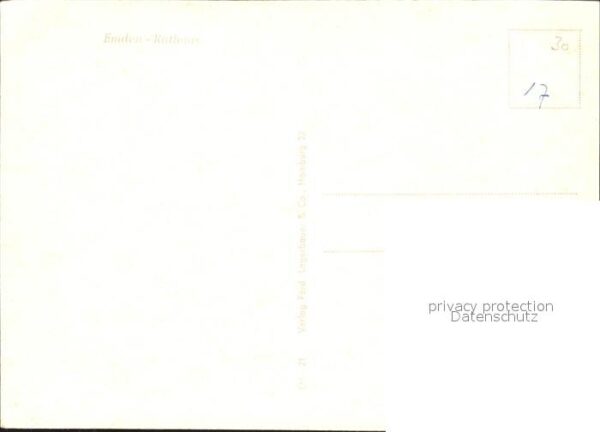 Emden Ostfriesland Rathaus – Bild 2