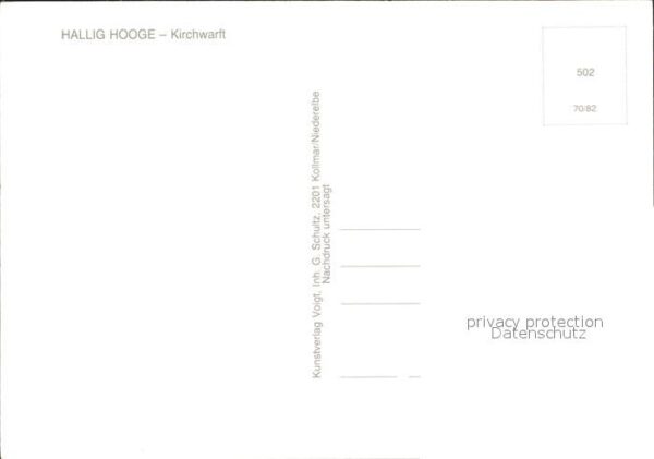 Hallig Hooge Kirchwarft – Bild 2