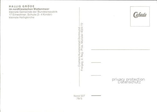 Hallig Groede Kleinste Gemeinde der Bundesrepublik – Bild 2