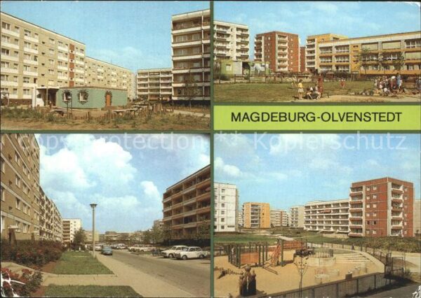 Magdeburg Strasse der Solidarität Am Parkweg