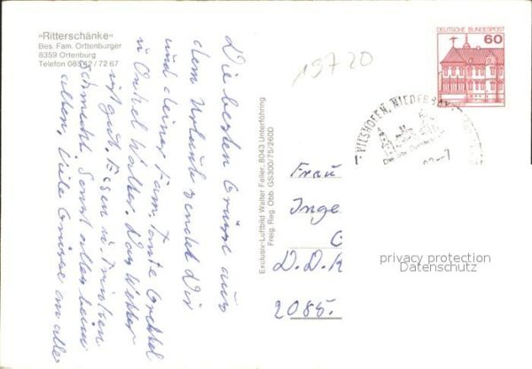Ortenburg Ritterschänke Fliegeraufnahme – Bild 2