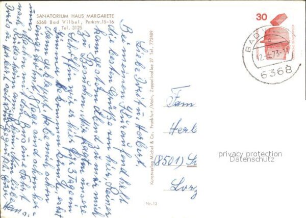 Bad Vilbel Sanatorium Haus Margarethe – Bild 2